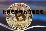 比特币能套现吗，比特币为什么很难套现